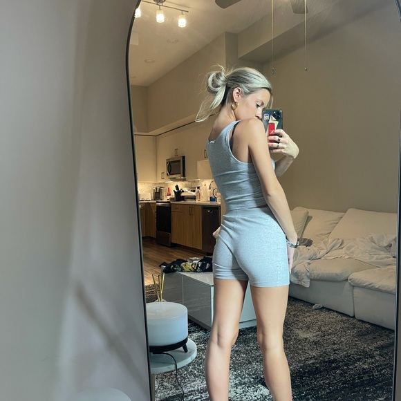 Grey skims boxer lounge set - Picture 7 of 9